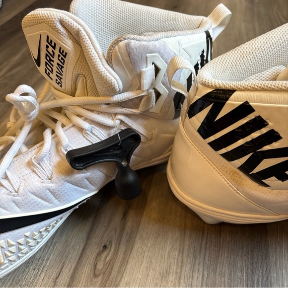 Nike Force Savage Elite TD Football Cleats White US 18 – Like New - Picture 4 of 10